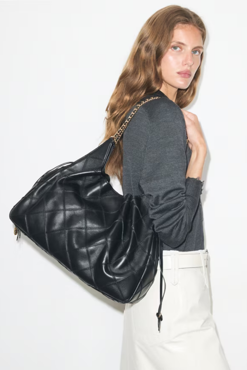 Tory Burch Fleming Large Tote Black 182890-001