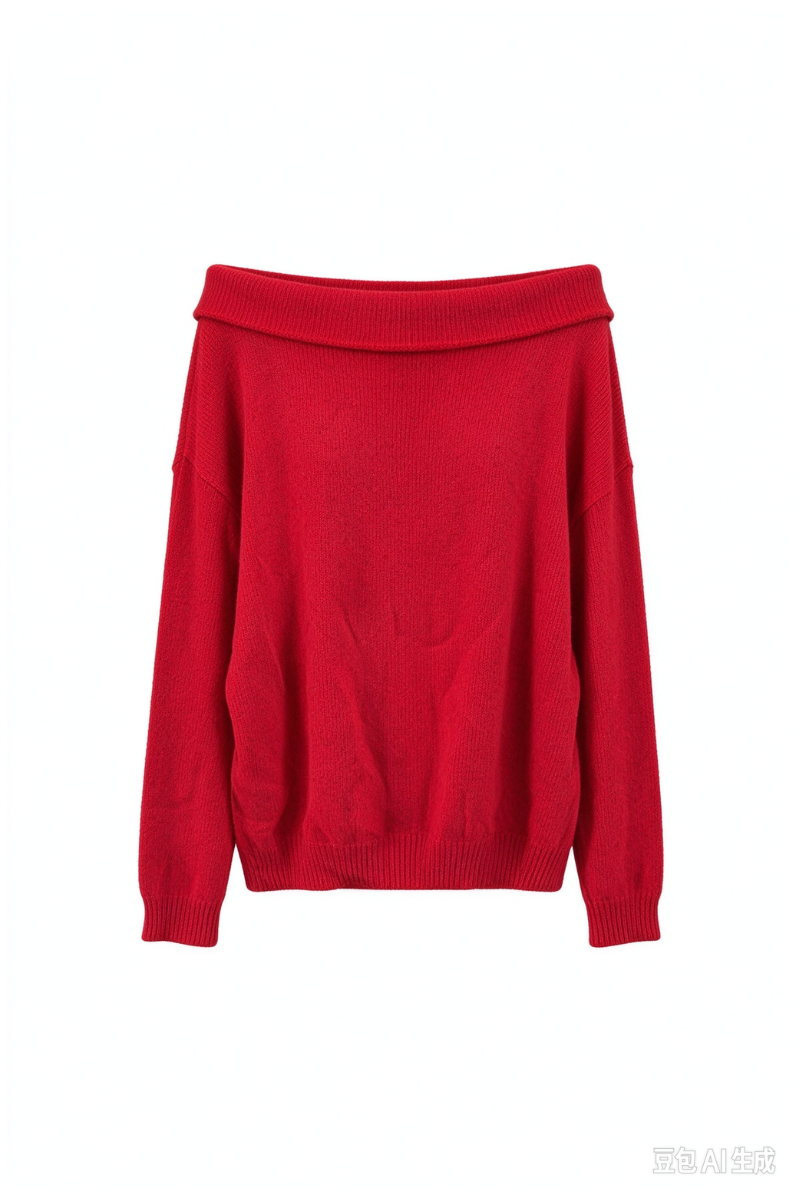 Valentino Solid-Color Ribbed Sweater Rosso 2B3KC43D7QE_157