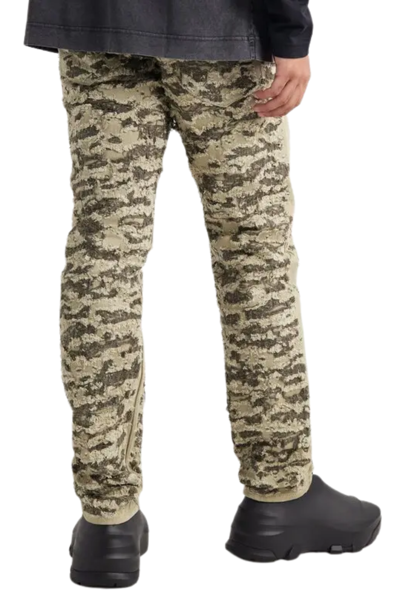 Givenchy Straight-Leg Distressed Stitch Jeans BM512W5Y3L