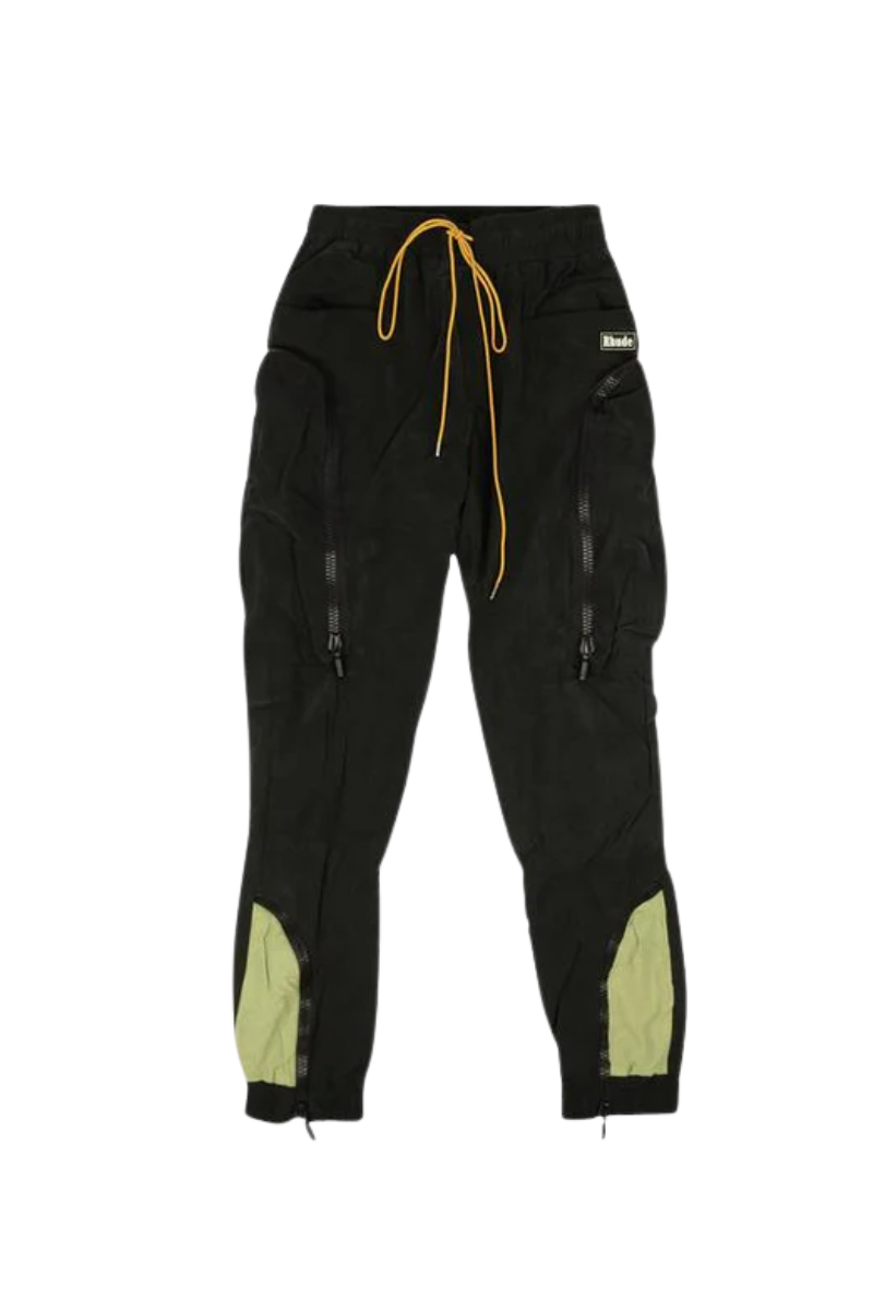 RHUDE Men's Black Yachting Lounge Pants