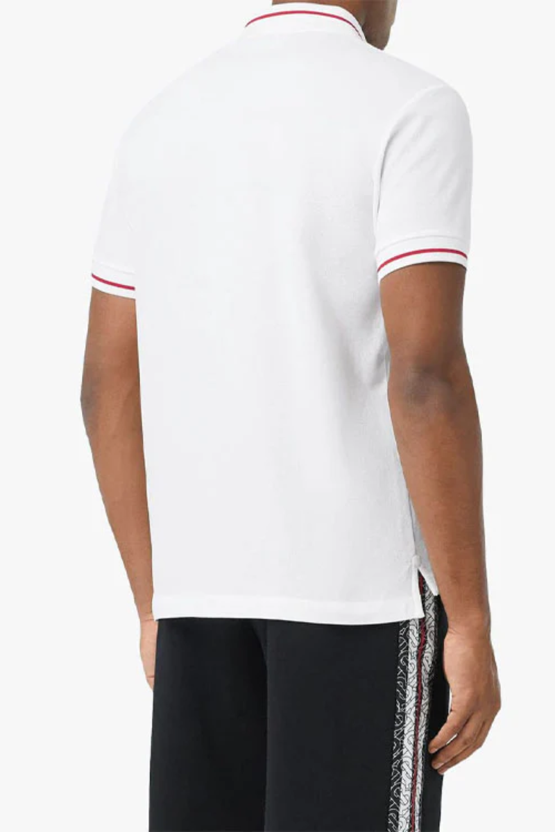 Burberry Men's Grenford Polo White