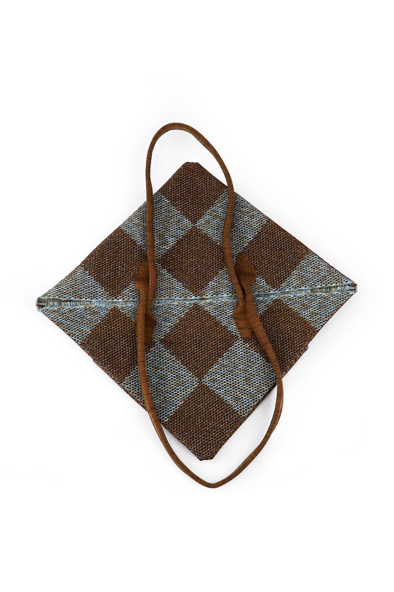 Max Simple Foldable Knit Bag Khaki