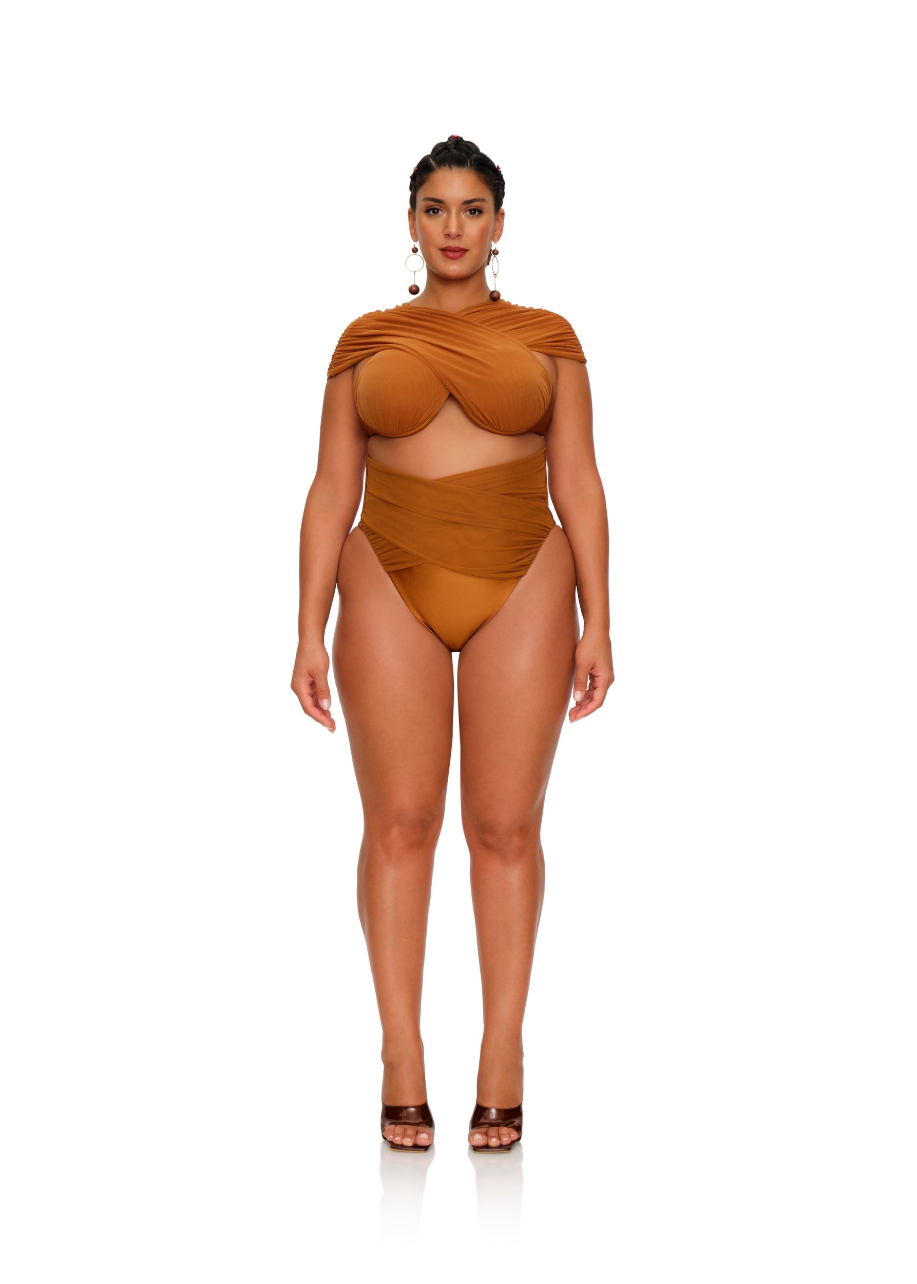 UBU BIKINI TOP - SAND