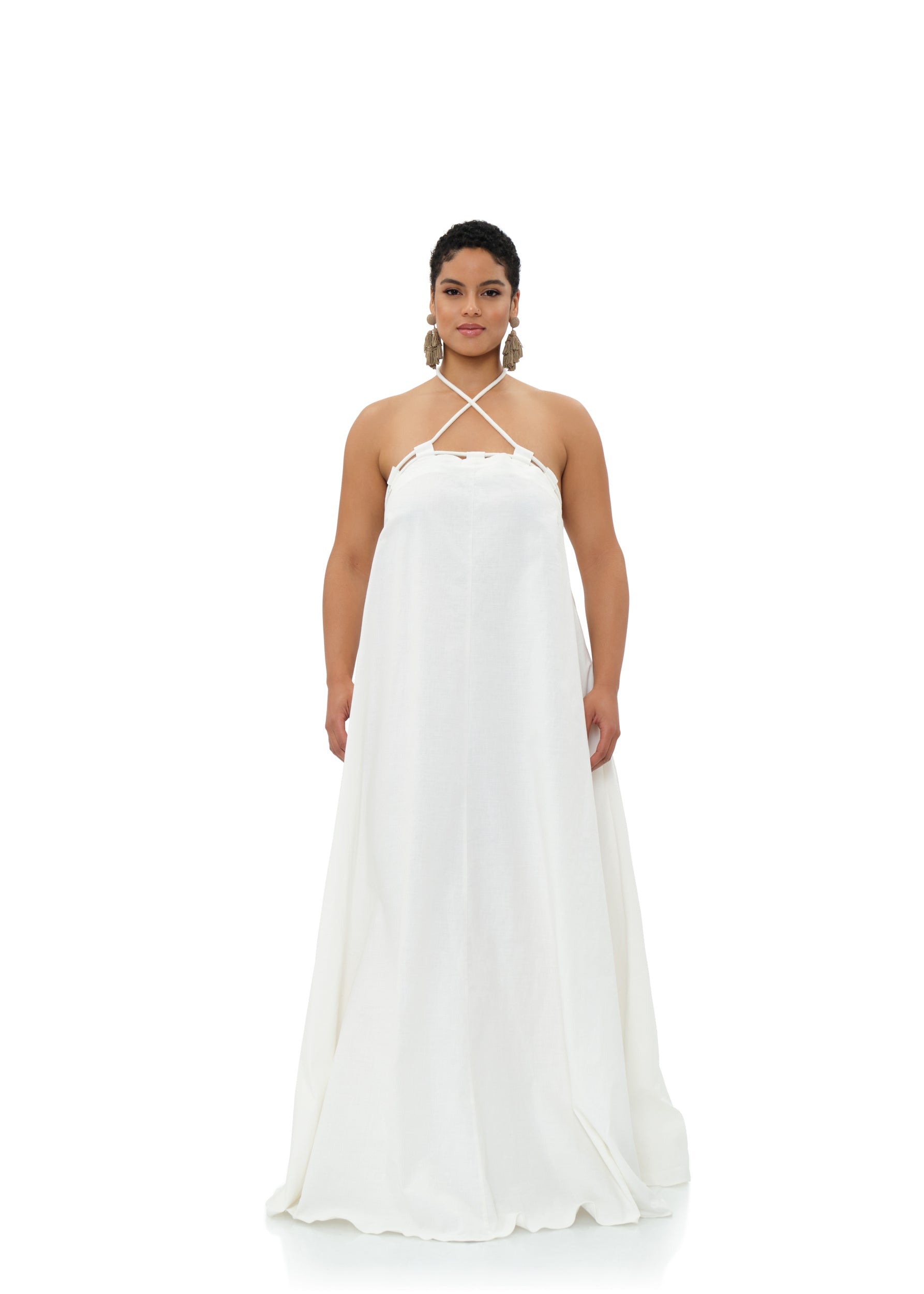 ESSI MAXI DRESS - LIMESTONE