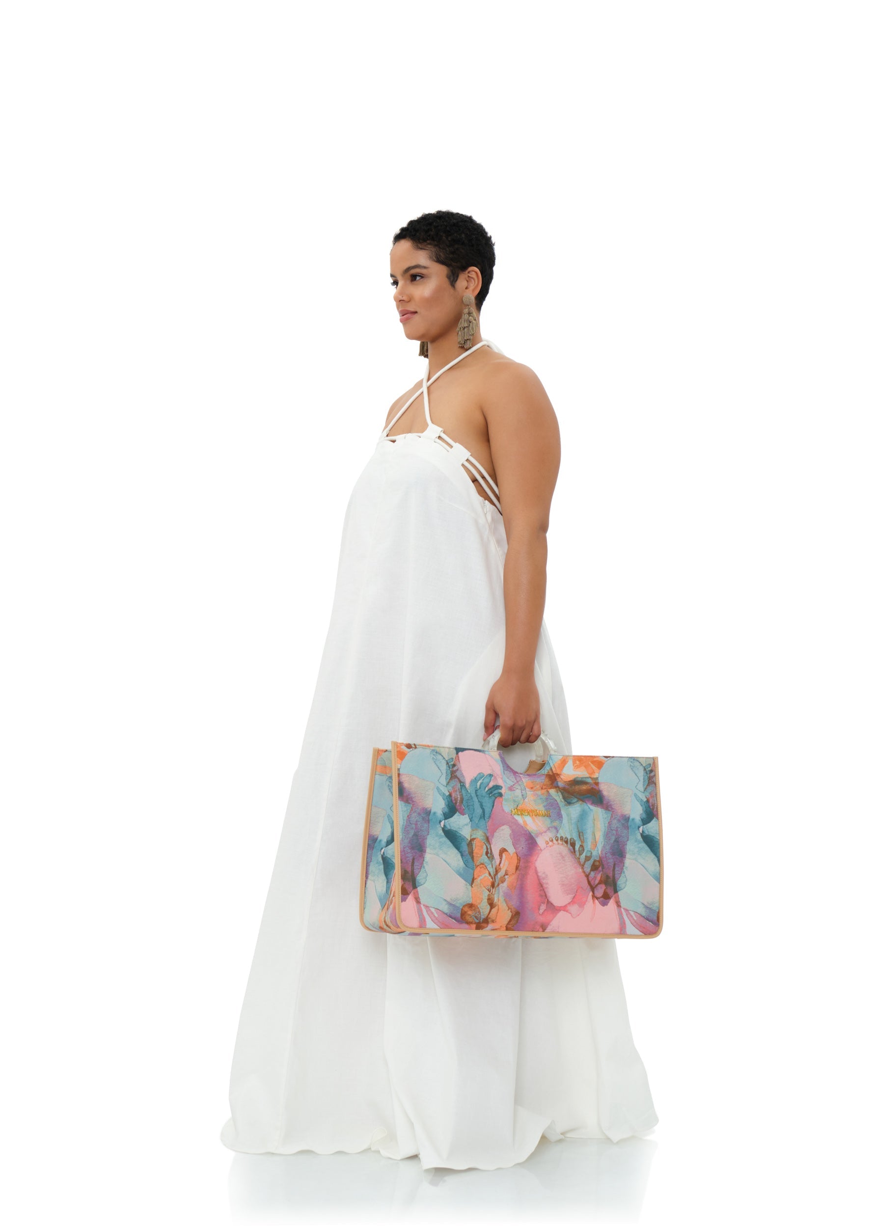 ESSI MAXI DRESS - LIMESTONE