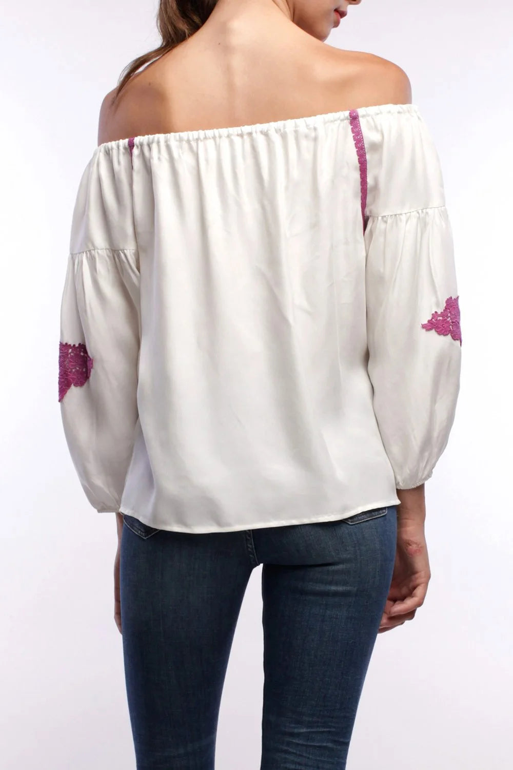 Line & Dot Alicia Embellishment Top