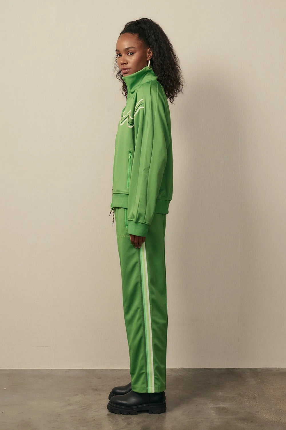 House of Sunny All Star Tracksuit Pant - Perfect Green