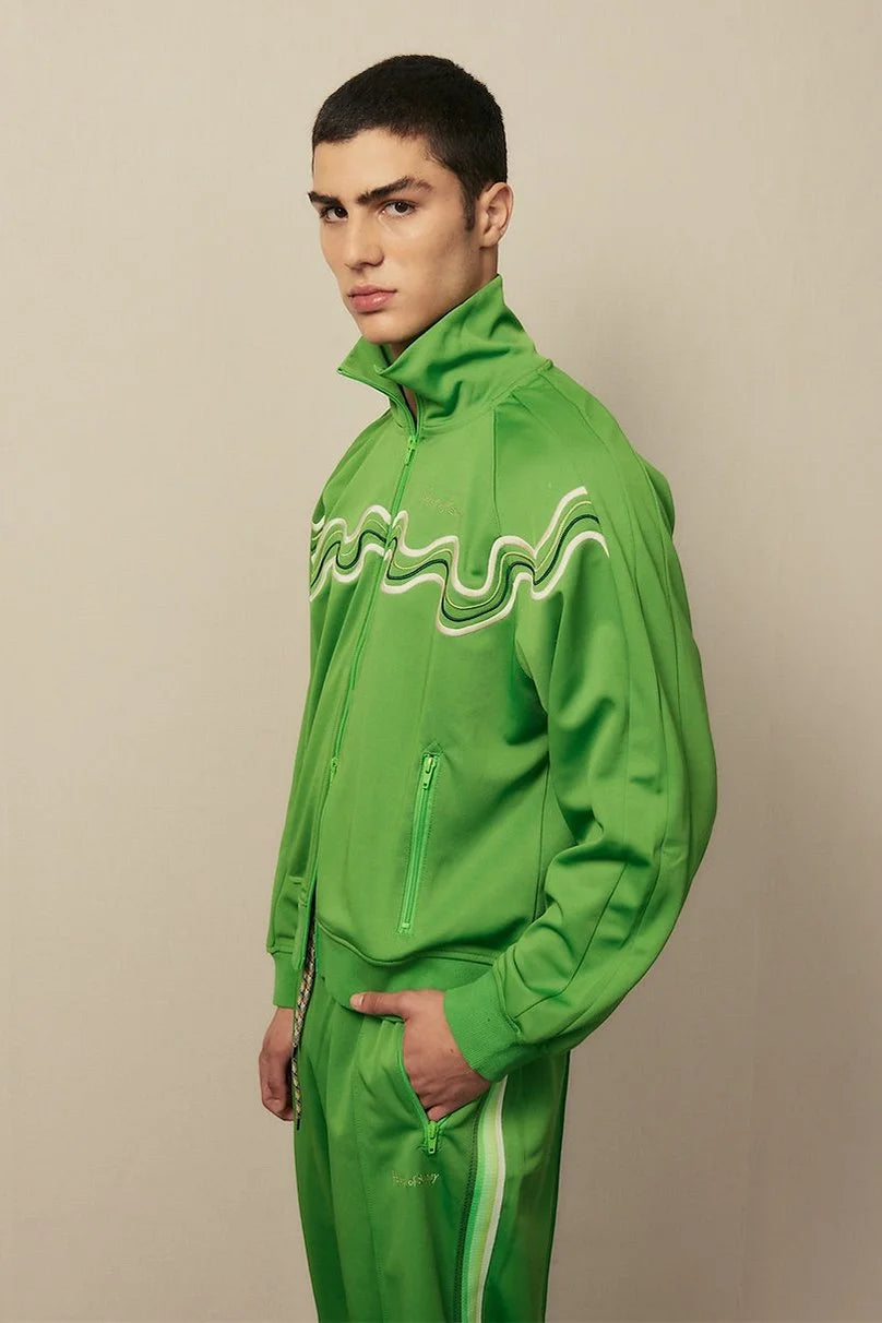 House of Sunny All Star Tracksuit Pant - Perfect Green