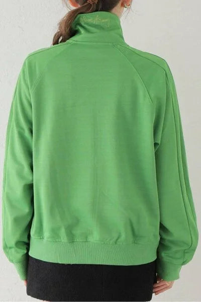House of Sunny All Star Tracksuit Top - Perfect Green