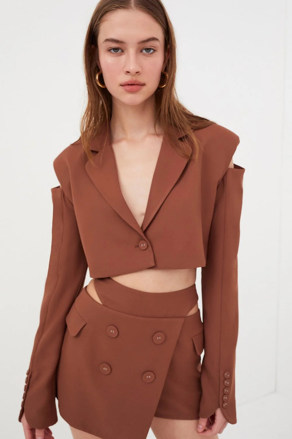 Alysa Crop Blazer