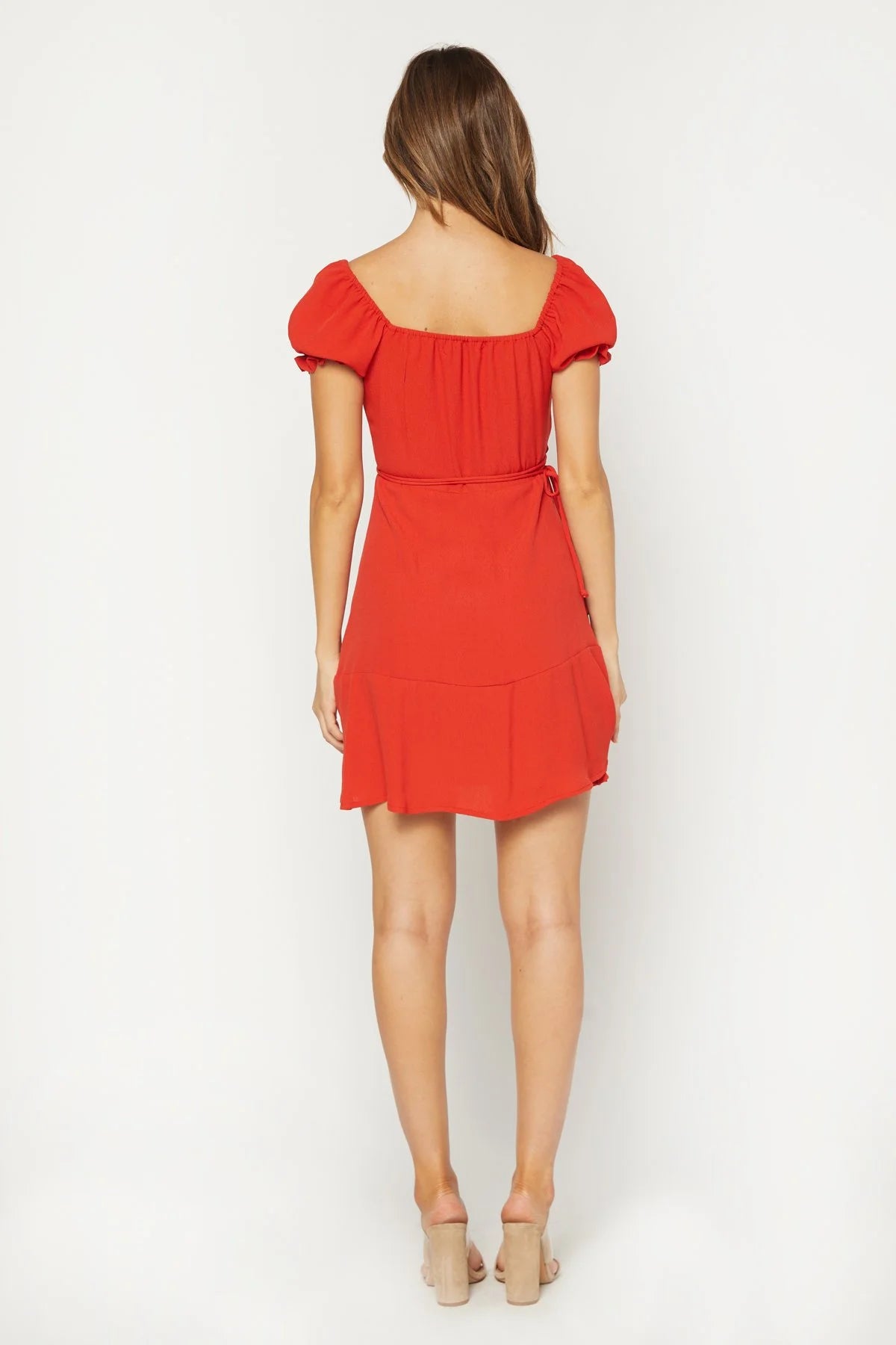 Flynn Skye Annabelle Wrap Mini Dress