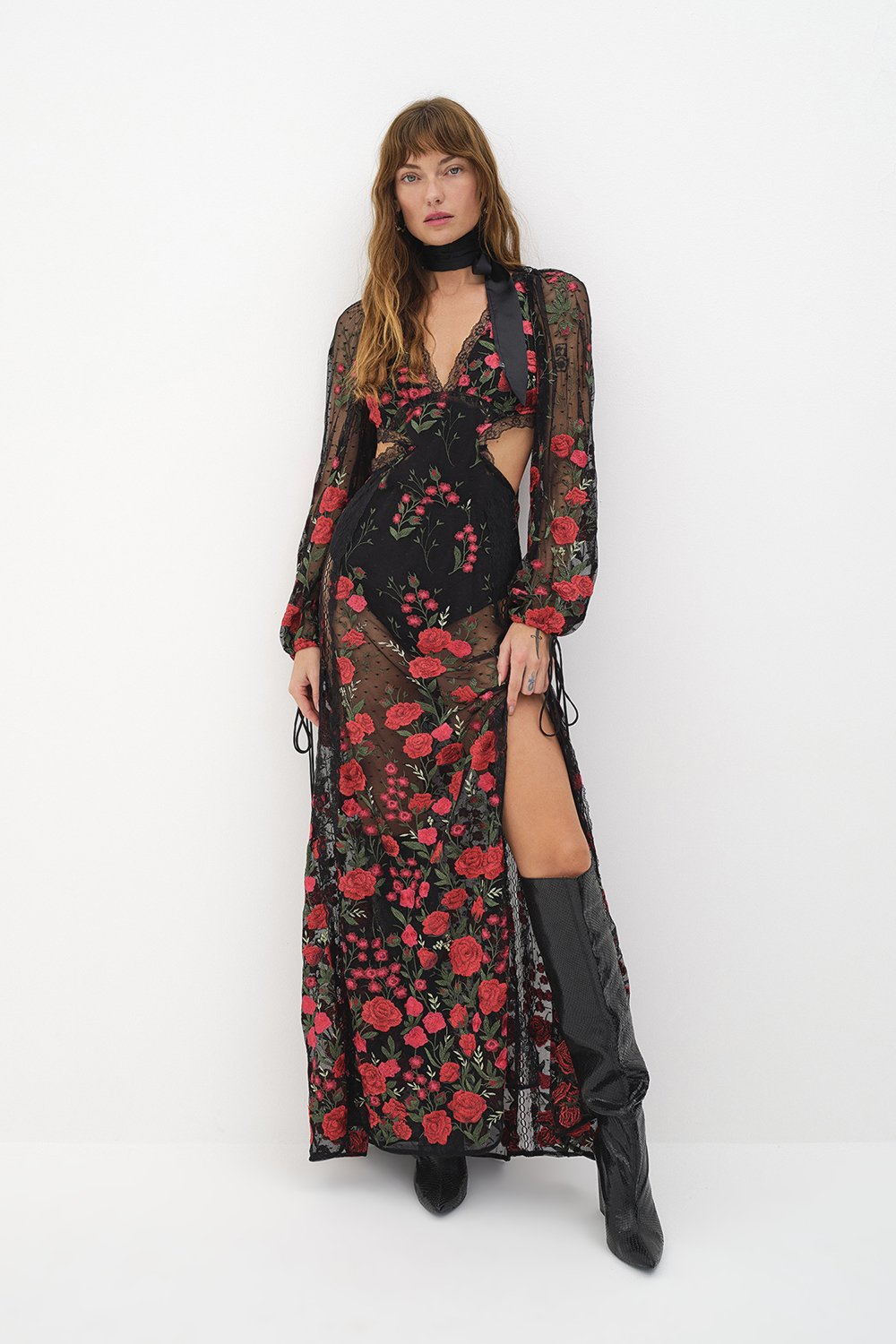 For Love & Lemons Araceli Maxi Dress