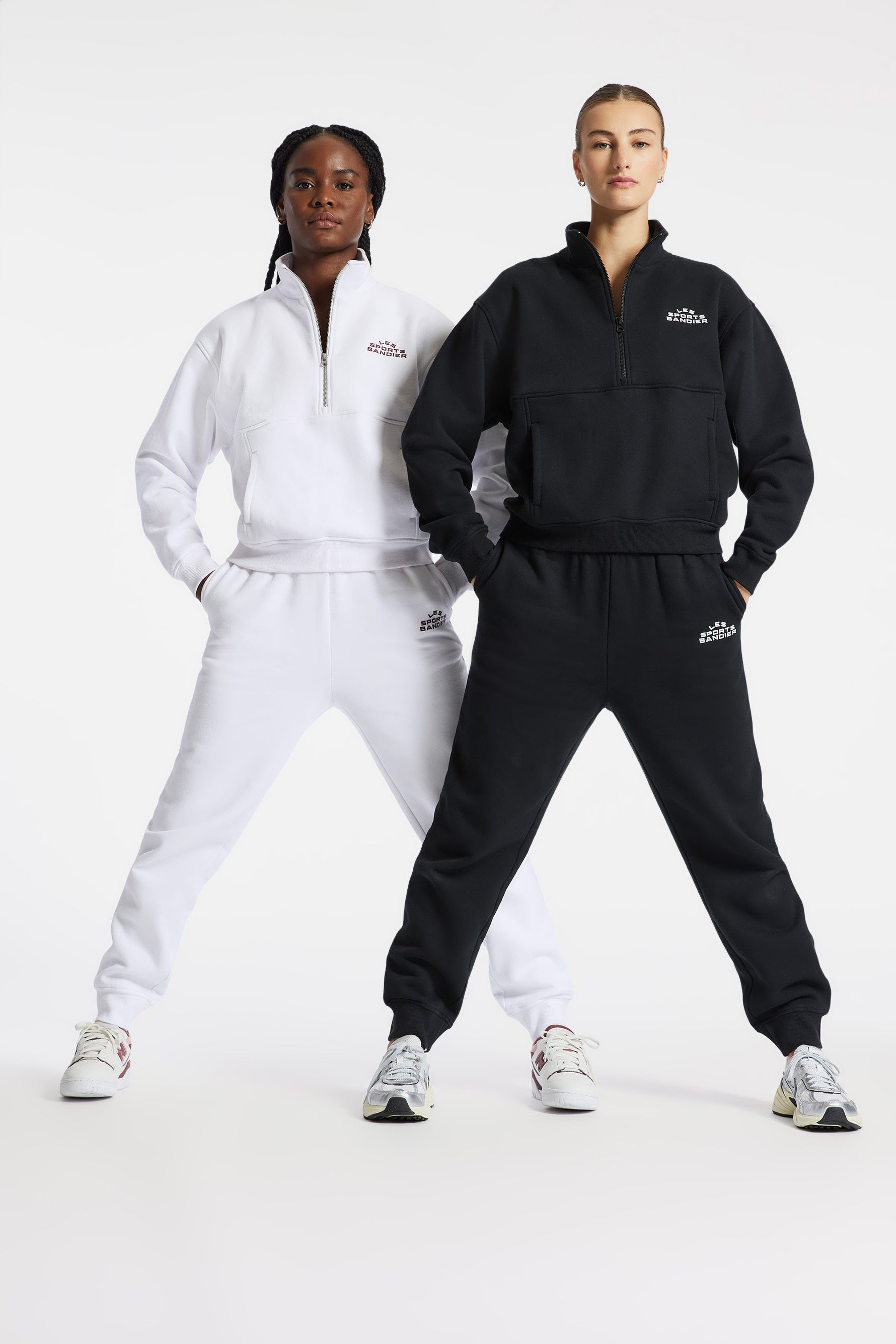 Les Sports Bandier Jogger - White/Cordovan
