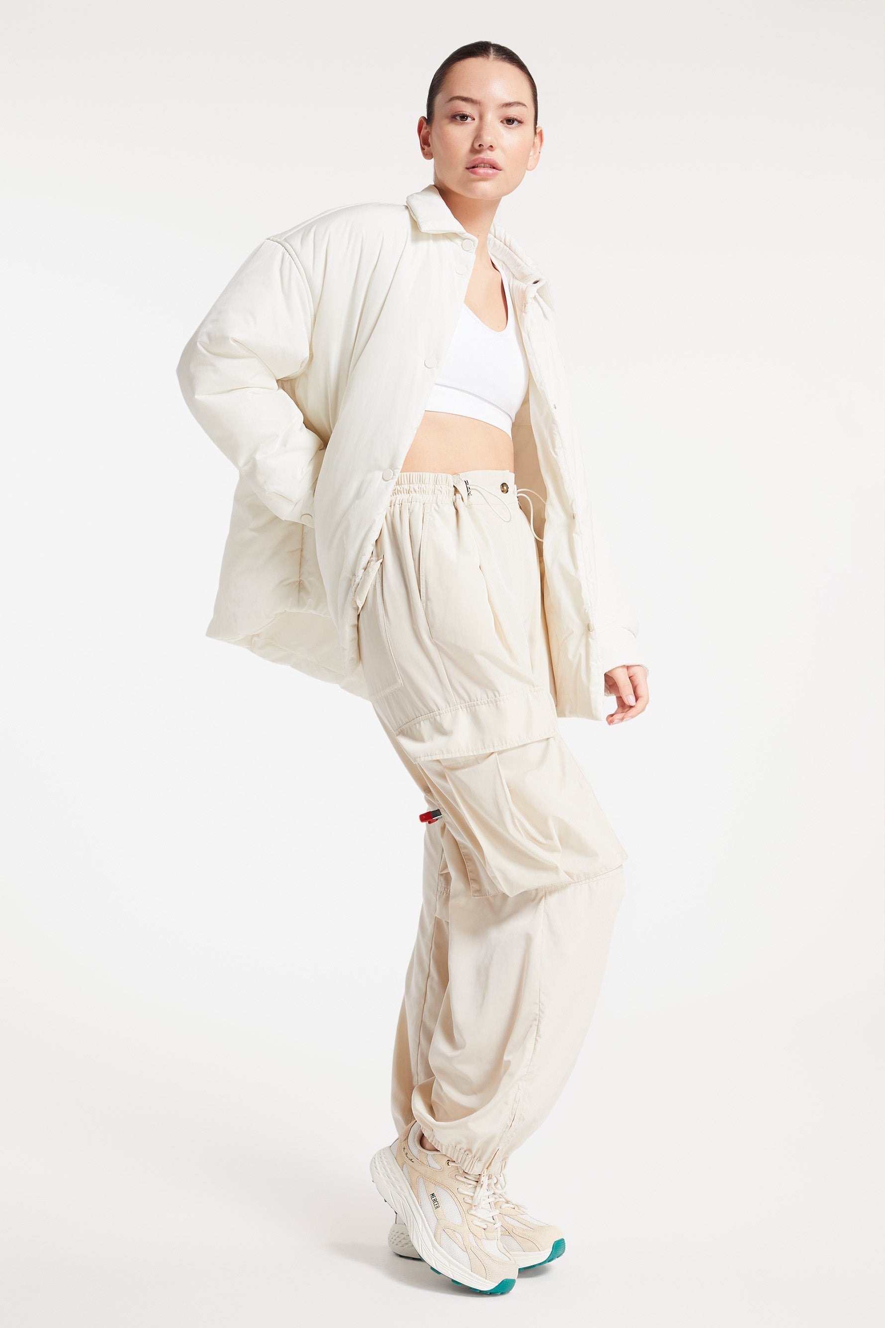 Classic Coaches Jacket - Gardenia