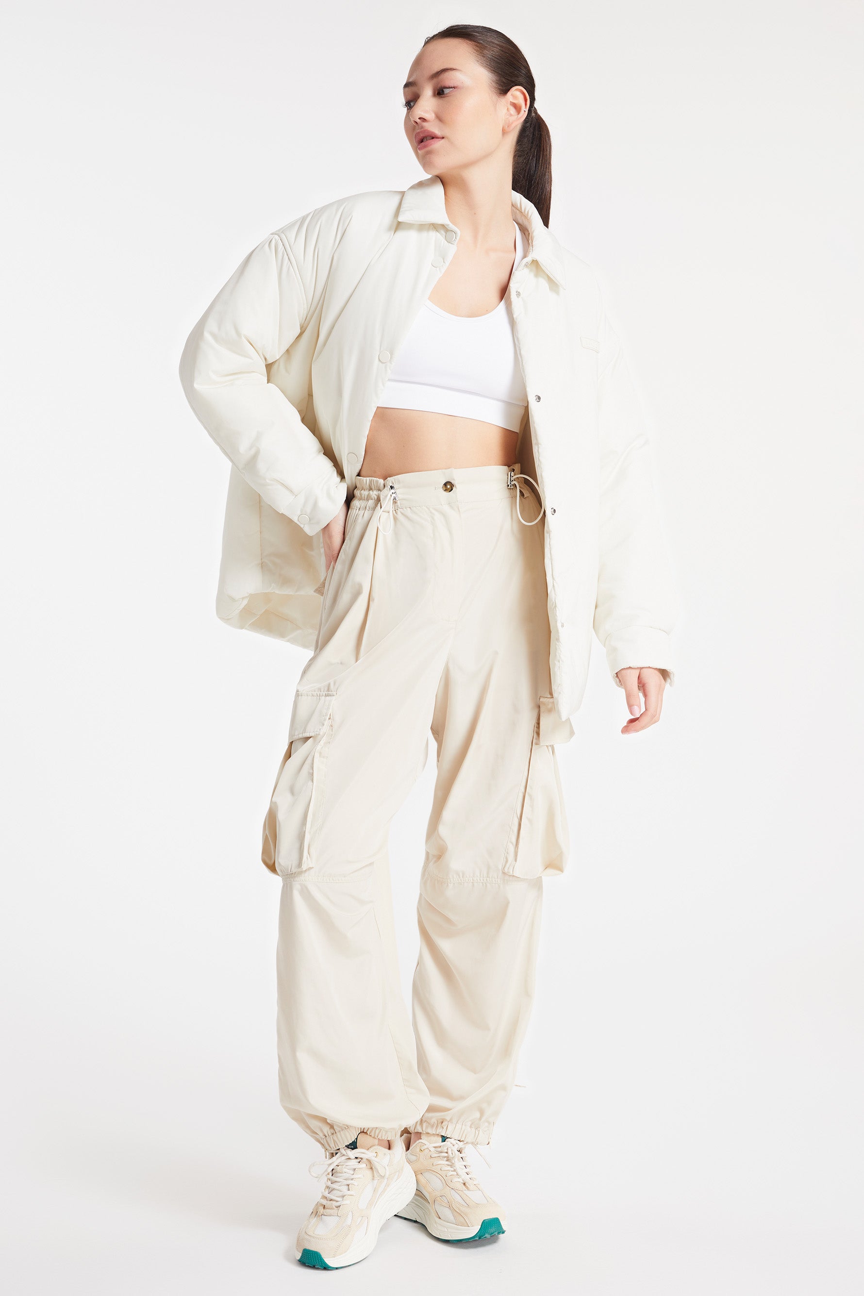 Classic Coaches Jacket - Gardenia