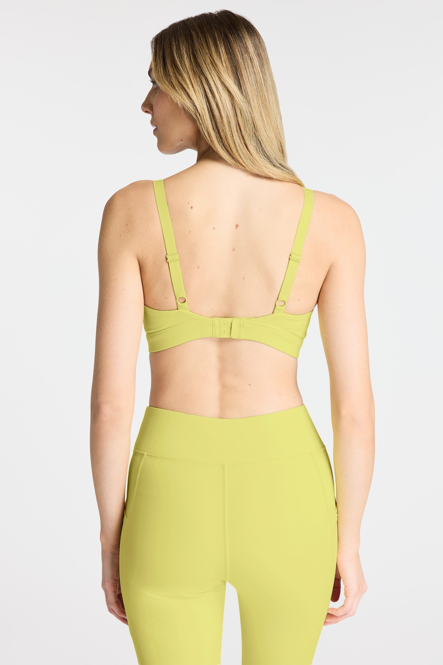 Flow Low Impact Bra - Sunny Lime