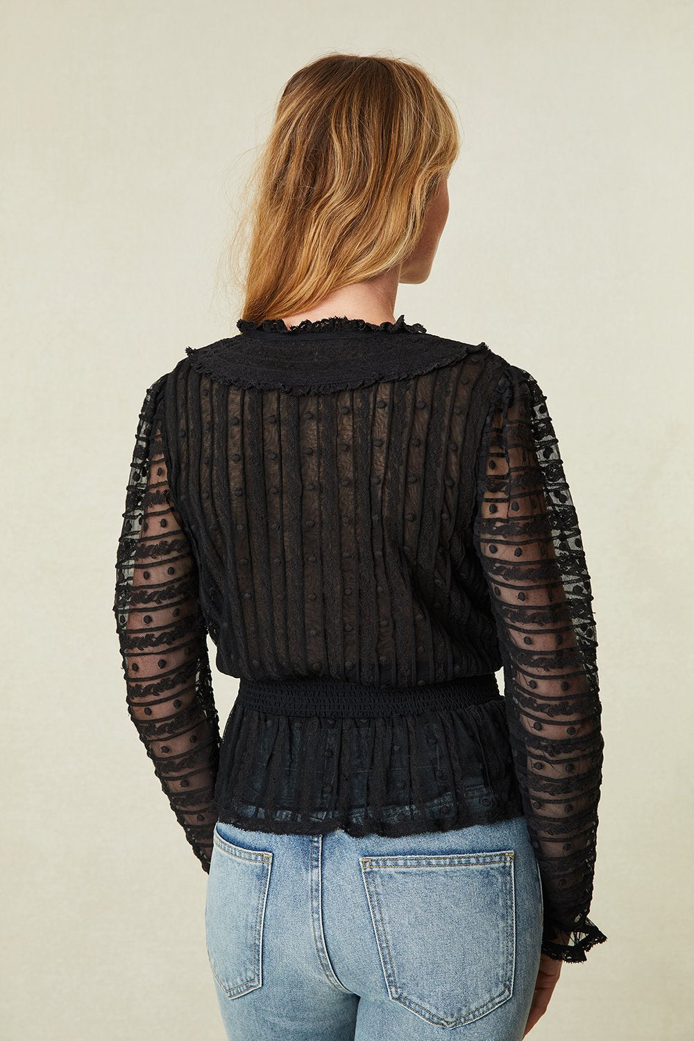 LoveShackFancy Baine Top