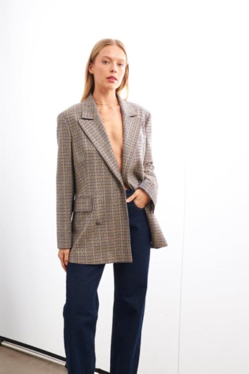Setre BLAZER PLAID WITH RHINESTONES _CK0597