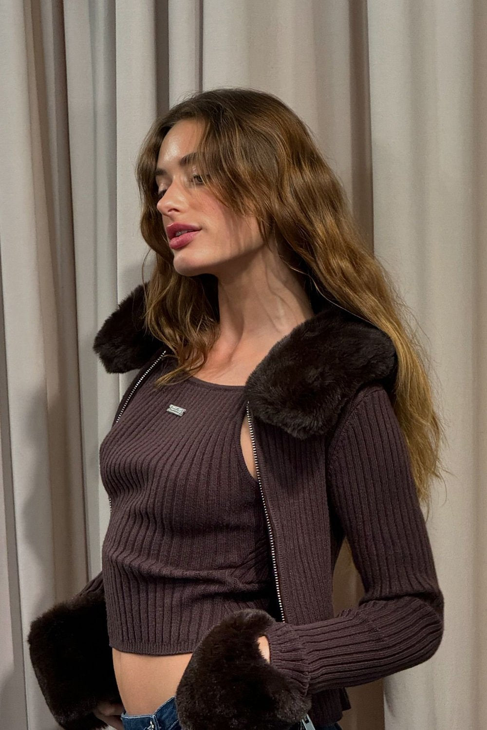 @saskiateje in House of Sunny Fade Pleat Skirt