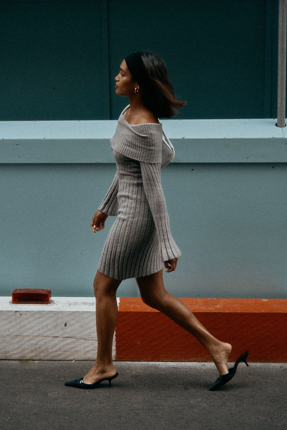 House of Sunny Chunky Rib Dress