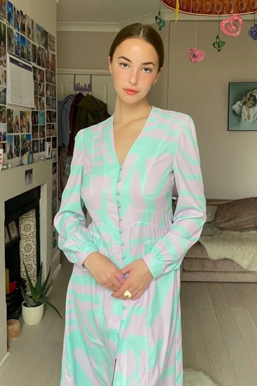 House of Sunny Coral Dress