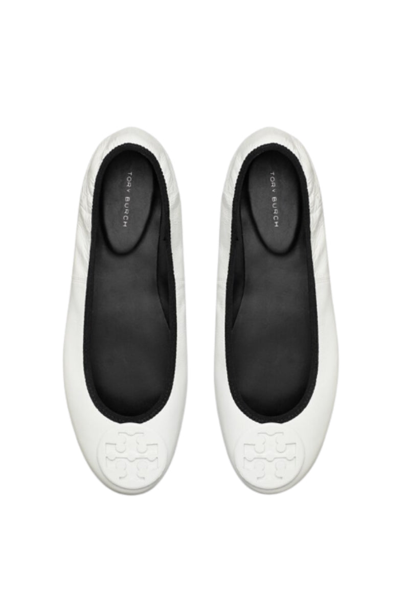 Tory Burch Reva Travel Ballet
Optic White / Optic White 183297-137