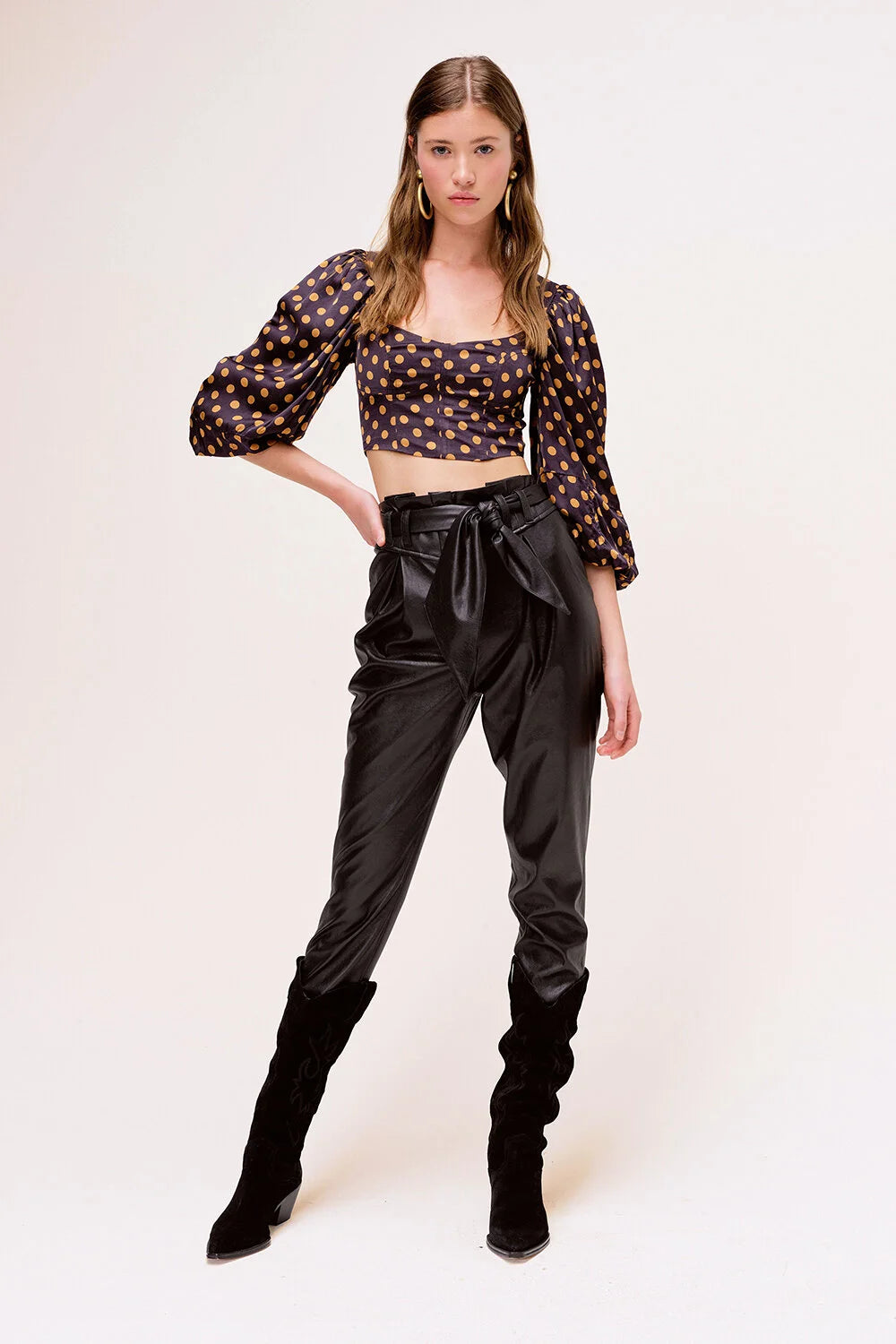 For Love & Lemons Dillon High Waist Pants