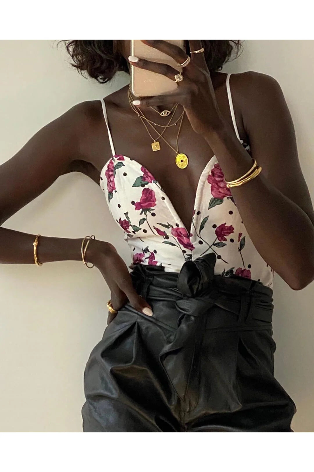 For Love & Lemons Dillon High Waist Pants