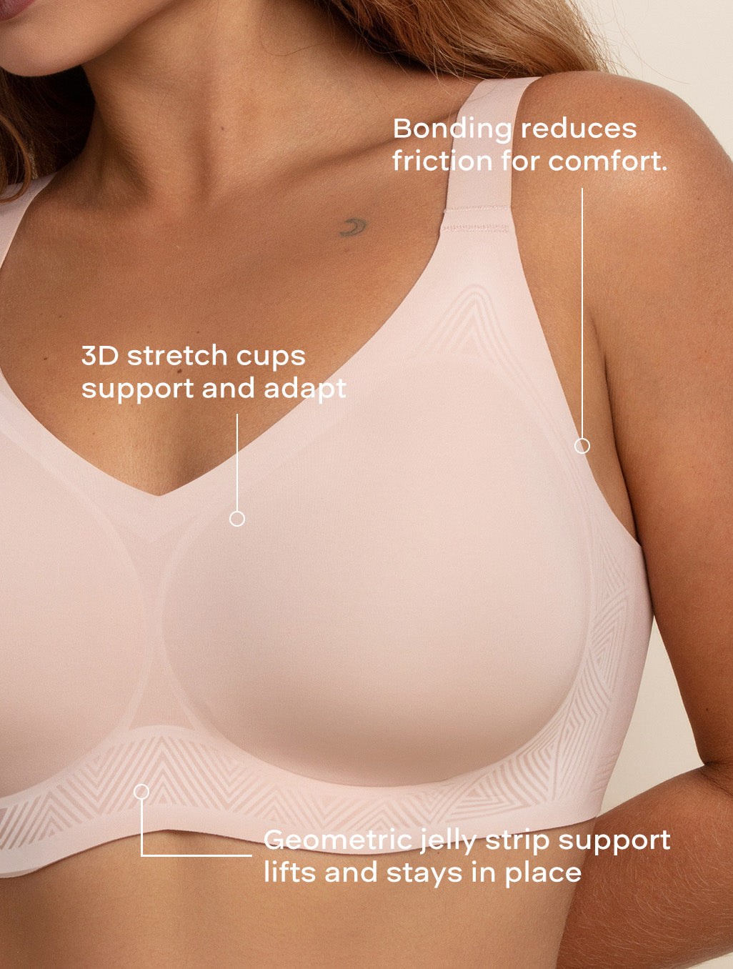 Zero Gravity Sculpt Seamless Ultra-Fit T-Shirt Bra