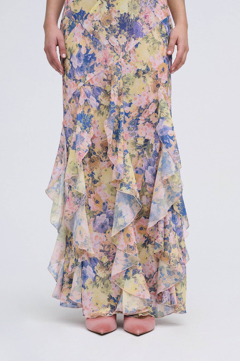 For Love & Lemons Elea Maxi Dress