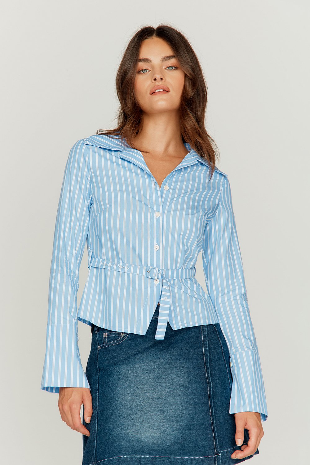 House of Sunny Fade Pleat Skirt