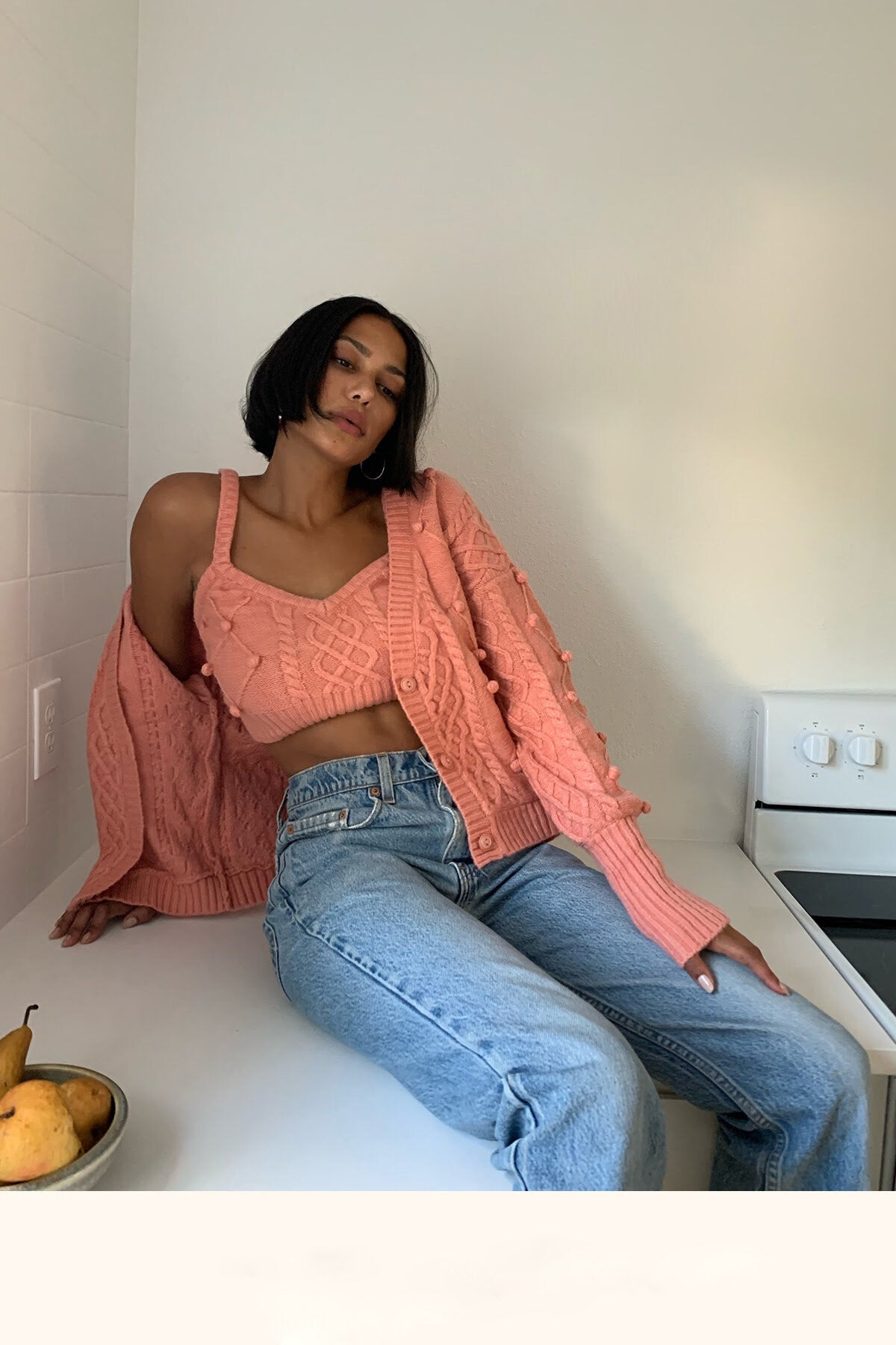 For Love & Lemons Florentina Sweater Tank