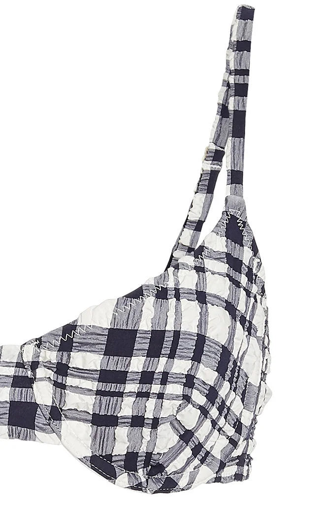 Solid & Striped The Ginger Top - Puckered Madras