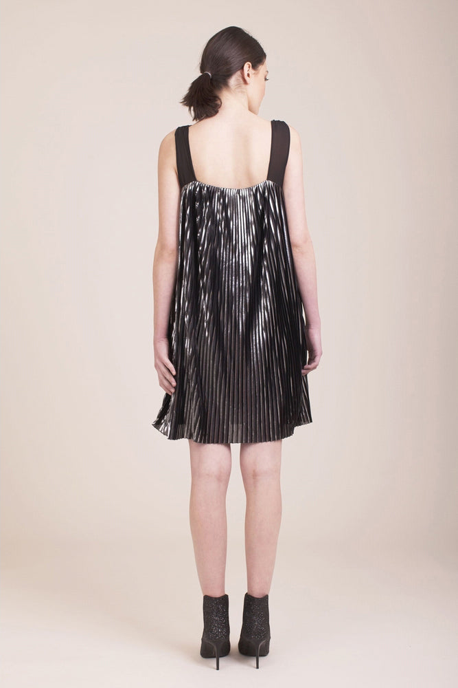 Deby Debo Gold Obsession Dress - Silver