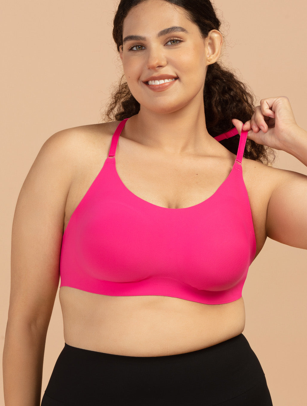 Comfelie Aero Poise Contrast Color Cross Back Sports Bra