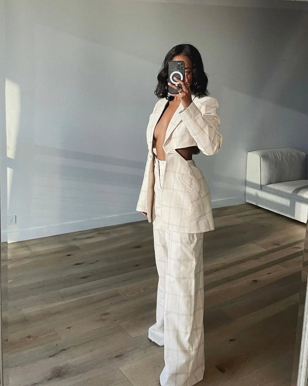 Georgia Check Blazer