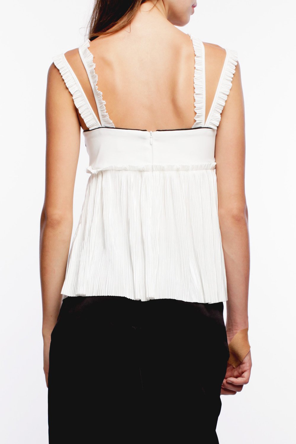 Line & Dot Habana Frill Top