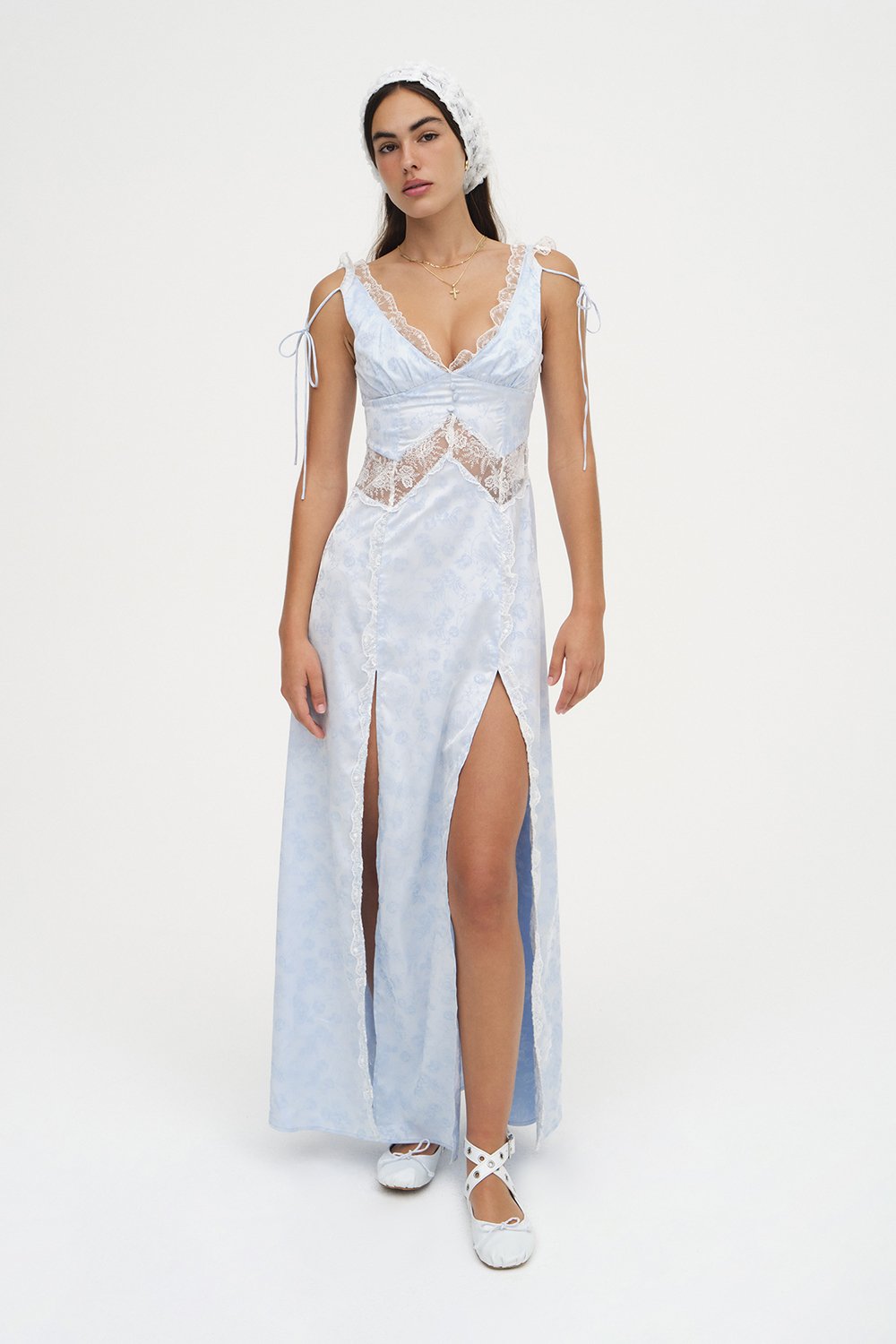 For Love & Lemons Hattie Maxi Dress
