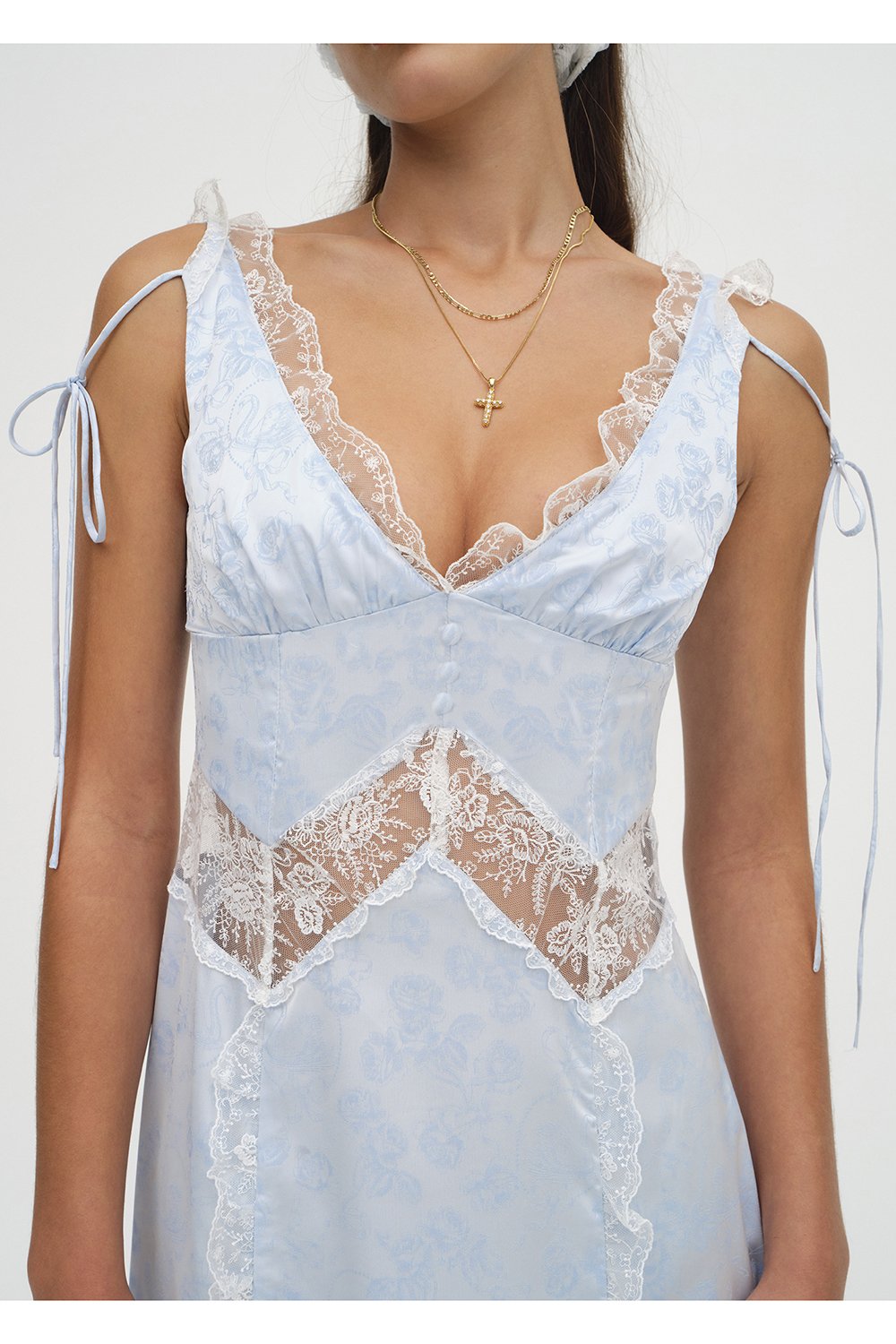 For Love & Lemons Hattie Maxi Dress