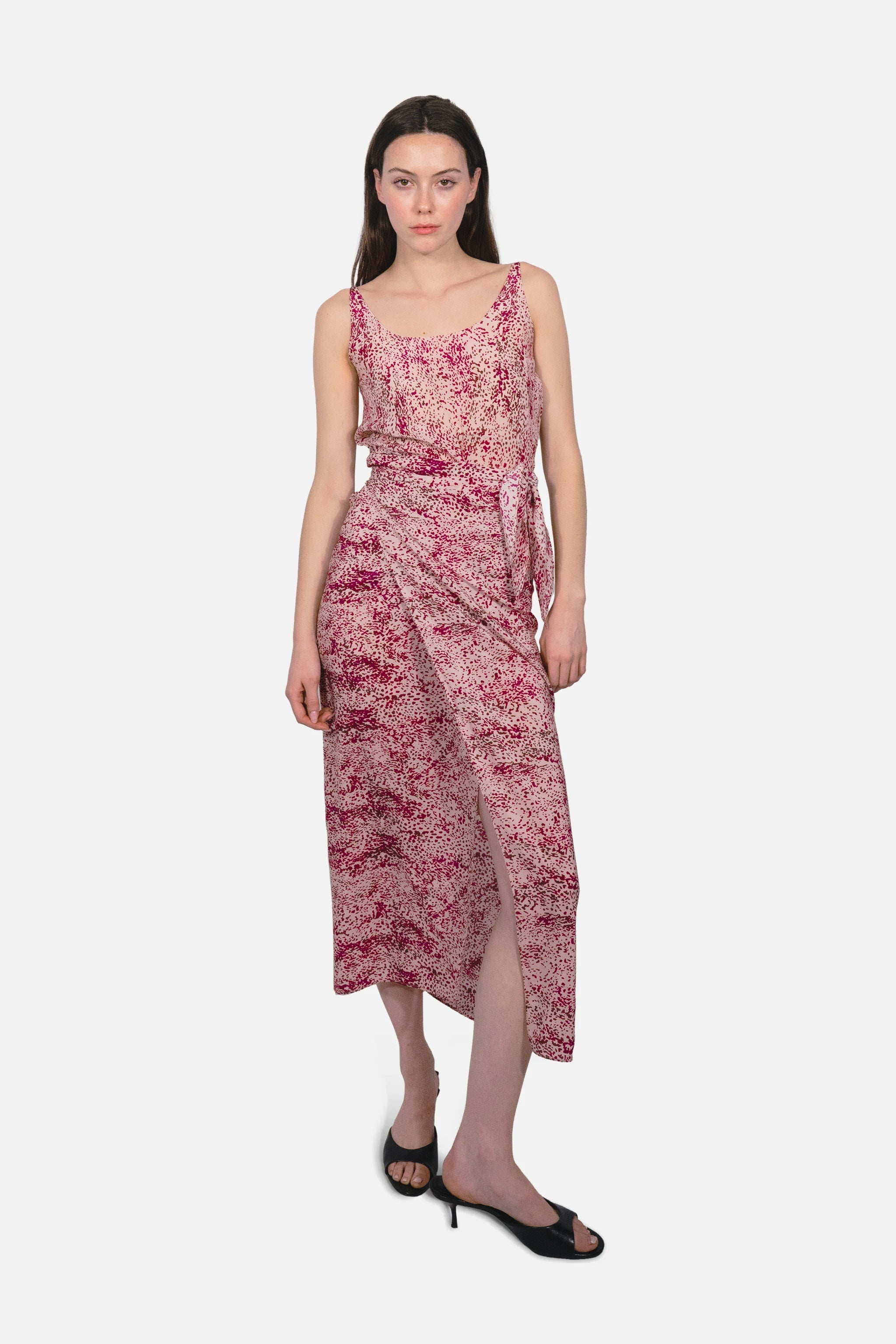 Solace Convertible Wrap Silk Dress - Du & Berry
