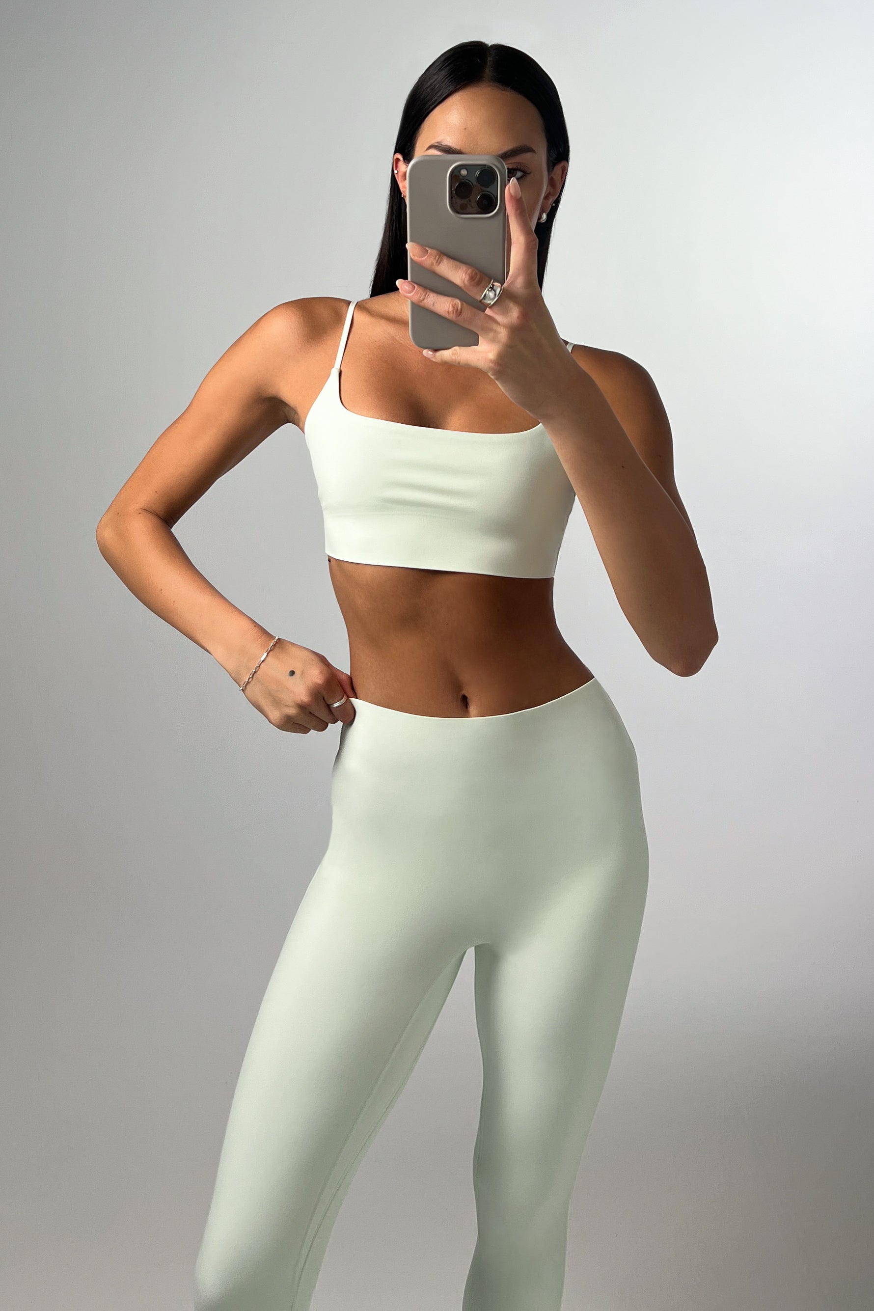 Bella Bonded Bra - Aqua Glass