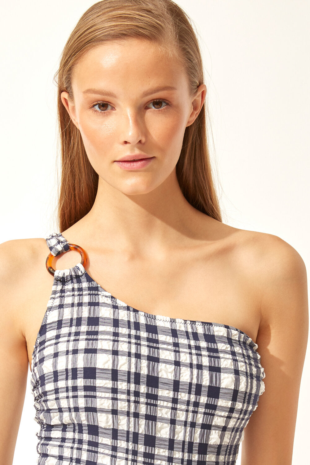 Solid & Striped The Juliana One Piece - Puckered Madras