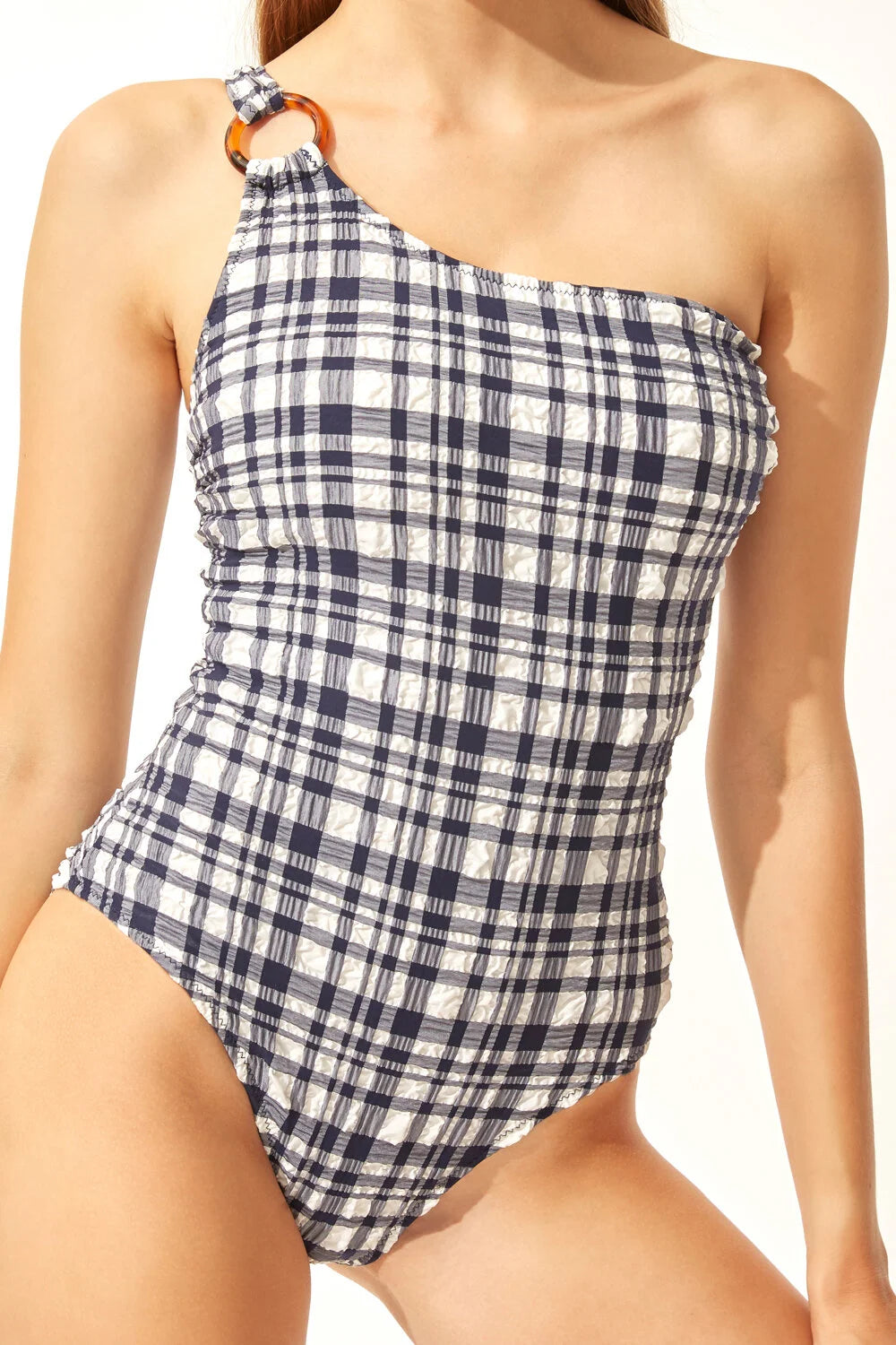 Solid & Striped The Juliana One Piece - Puckered Madras