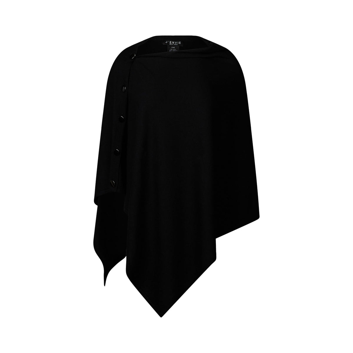 The Luzern Side-Button Poncho