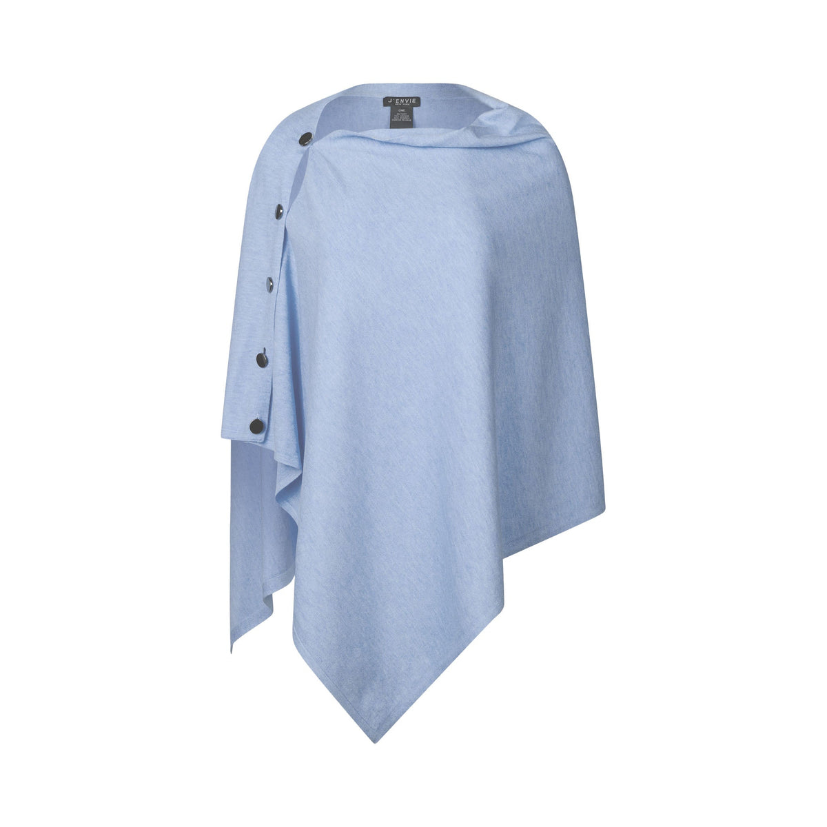 The Luzern Side-Button Poncho