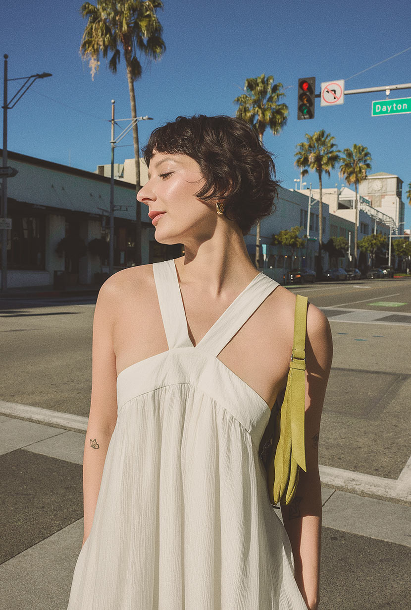 Gayle Dress | Ivory