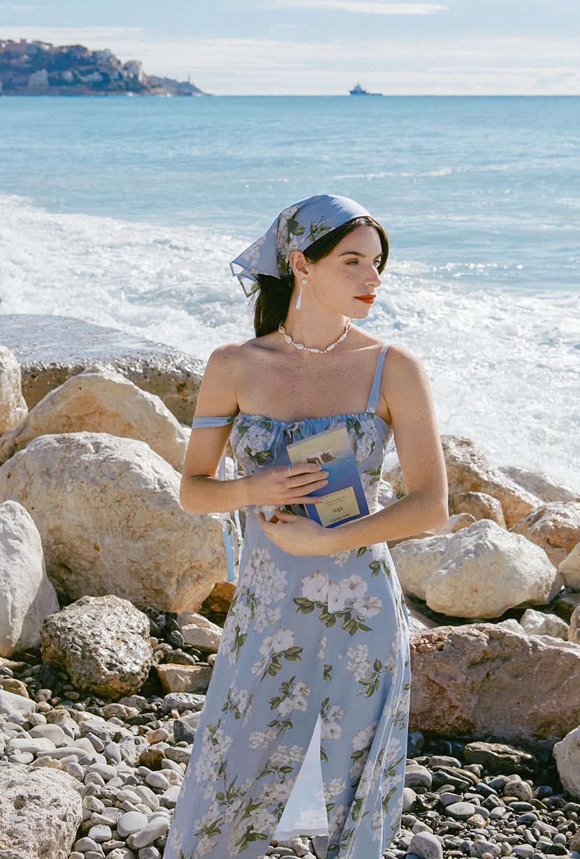 Kirsten Dress | Blue Floral