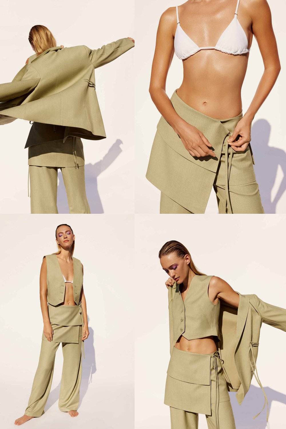 Significant Other Leighton Skirt - Sage