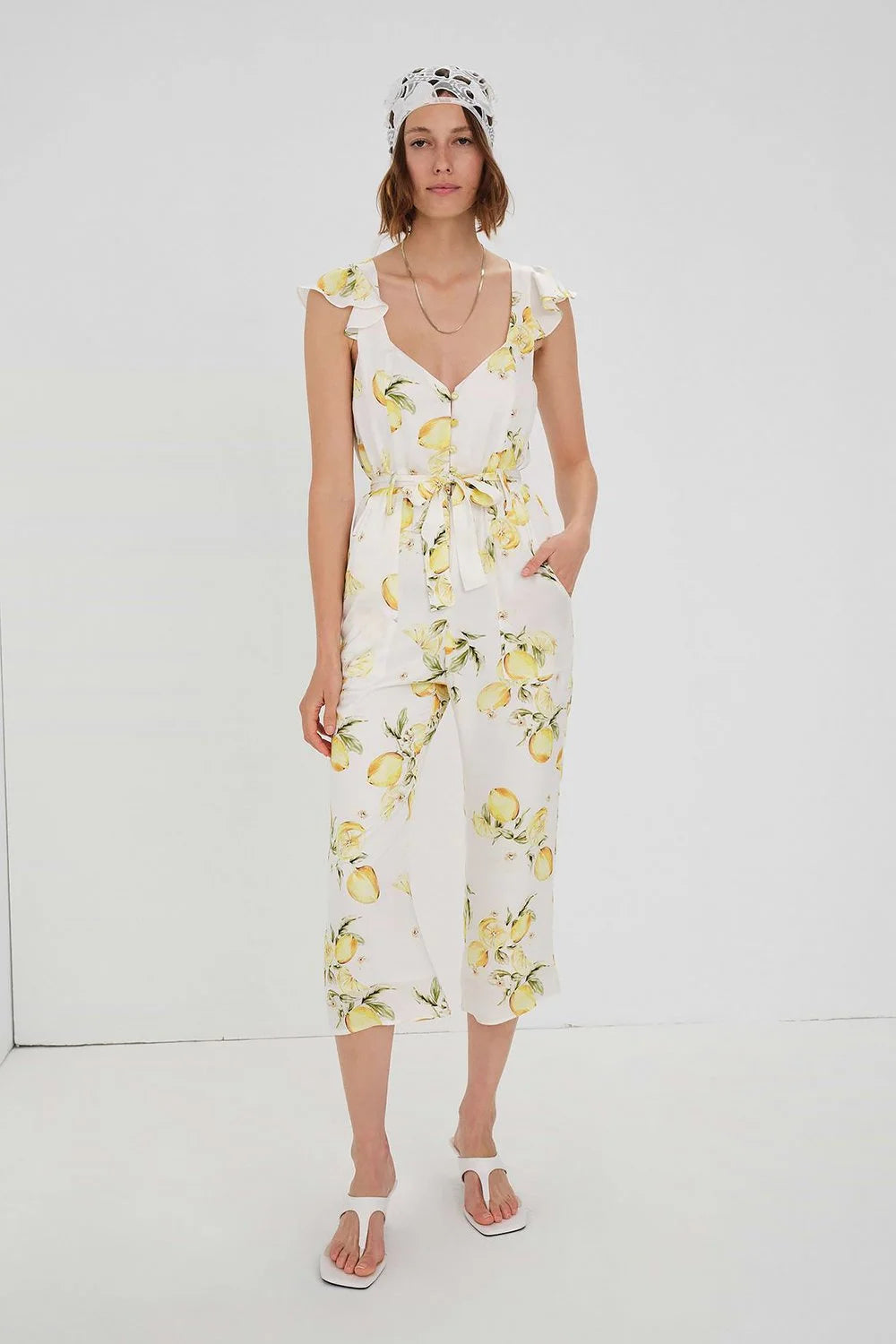 For Love & Lemons Limonada Jumpsuit