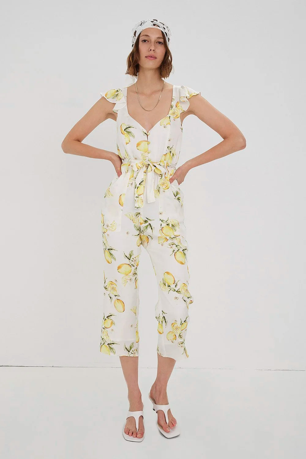 For Love & Lemons Limonada Jumpsuit